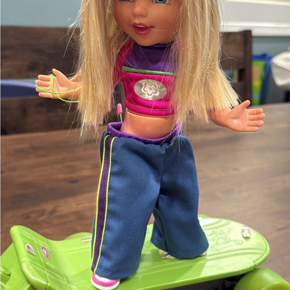 Mattel Doll with Blonde Hair and Colorful Outfit